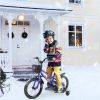 C14111A Kids Bike 14 inch for Boys & Girls with Training Wheels, Freestyle Kids' Bicycle with Bell,Basket and fender.