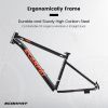 Ecarpat Mountain Bike 27.5 Inch Wheels, 21-Speed Mens Womens Trail Commuter City Mountain Bike, Carbon steel Frame Disc Brakes Thumb Shifter Front For