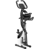 Folding fitness car fitness upright and horizontal X-Bike 10 class adjustable resistance, arm band and backrest studio home and garage gym Full-body e
