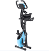 Folding fitness car fitness upright and horizontal X-Bike 10 class adjustable resistance, arm band and backrest studio home and garage gym Full-body e