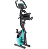 Folding fitness car fitness upright and horizontal X-Bike 10 class adjustable resistance, arm band and backrest studio home and garage gym Full-body e
