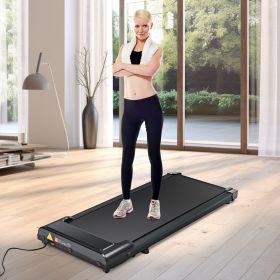 Walking Pad 300 lb Capacity, Desk Treadmill for Home Office, Protable Treadmill Under Desk, Walking Treadmills for Home,0.6 to 3.8 mph Portable Treadm (Color: as Pic)