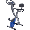 Folding fitness car fitness upright and horizontal X-Bike 10 class adjustable resistance, arm band and backrest studio home and garage gym Full-body e