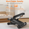 Black Sport Treader Resistance Belt Treader 330 lb Mini Treader LED Display Hydraulic Fitness Treader Home and Garage Gym Exercise squats for adults m