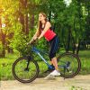A27302 27 inch wheel mountain bike, 21-speed disc brake trigger transmission, aluminum frame unisex mountain bike