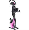 Folding fitness car fitness upright and horizontal X-Bike 10 class adjustable resistance, arm band and backrest studio home and garage gym Full-body e