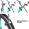 Folding fitness car fitness upright and horizontal X-Bike 10 class adjustable resistance, arm band and backrest studio home and garage gym Full-body e