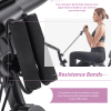 Folding fitness car fitness upright and horizontal X-Bike 10 class adjustable resistance, arm band and backrest studio home and garage gym Full-body e