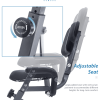 Folding fitness car fitness upright and horizontal X-Bike 10 class adjustable resistance, arm band and backrest studio home and garage gym Full-body e